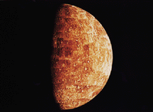 the planet Mercury