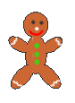 Gingerbread Man Cookie